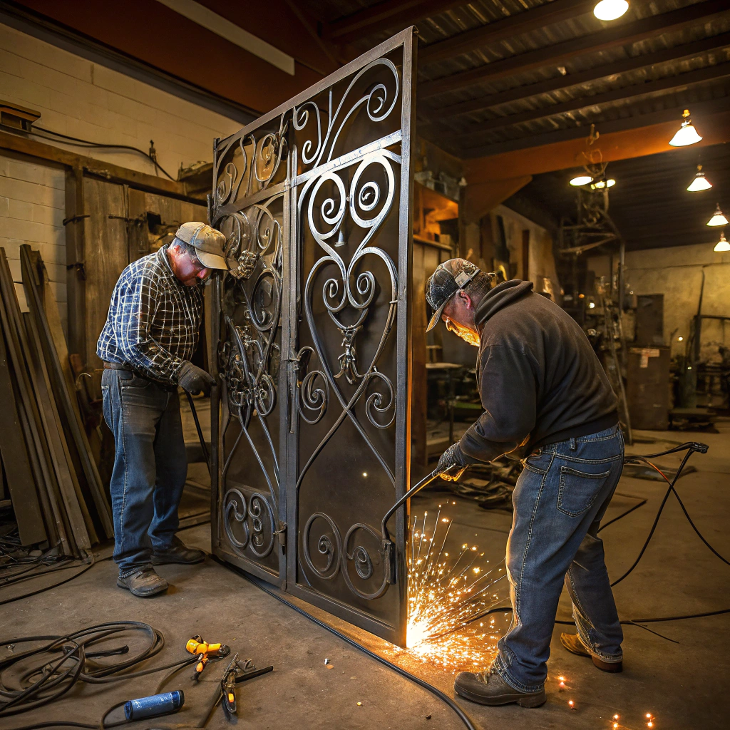 Ironve workshop welding